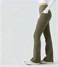 High-Waisted Tummy-Control Bootcut Leggings