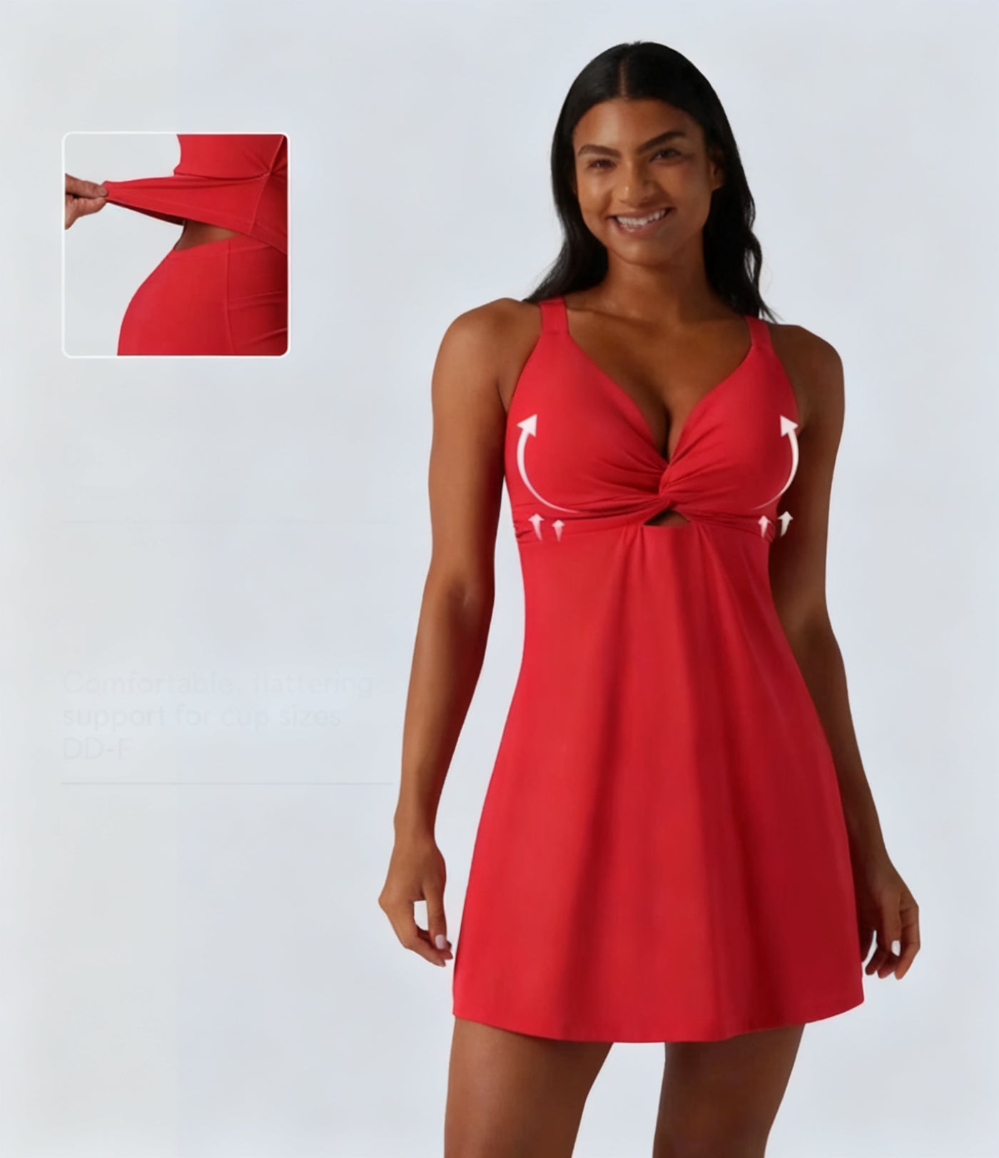 Plush Push-Up Active Dance Dress