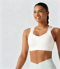 Racerback Mesh Training Sports Bra