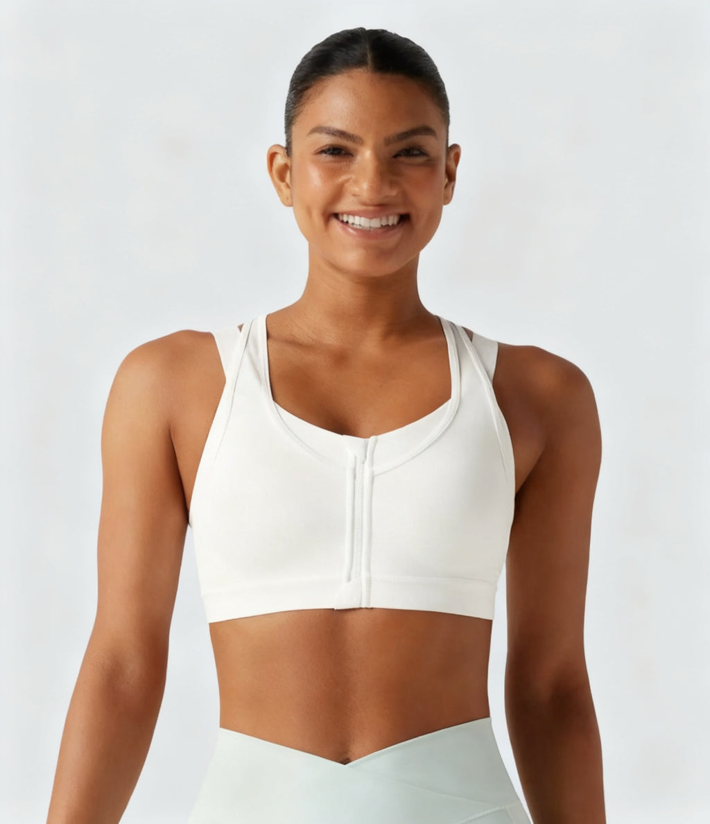 Racerback Mesh Training Sports Bra